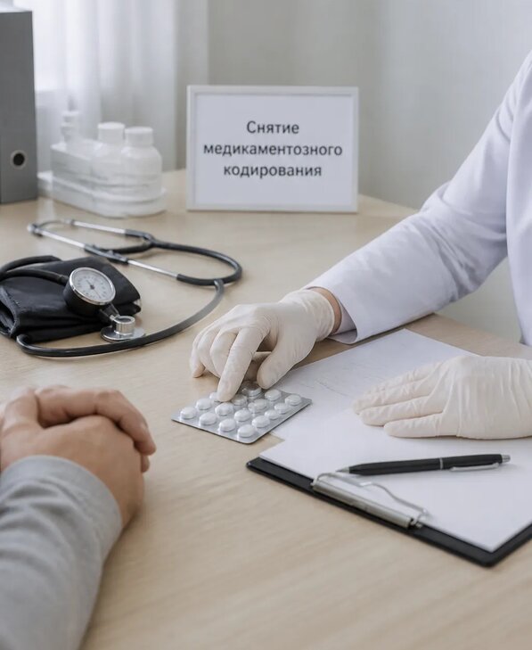 Снятие медикаментозного кодирования в Пскове от 5075 р. | Медзона