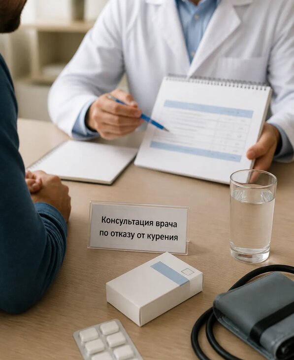 Консультация врача по отказу от курения для взрослых в Пскове